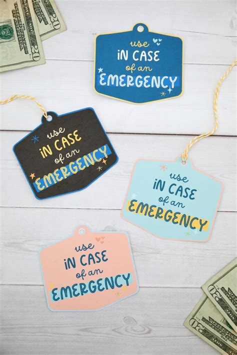 Giving Money As A Gift Idea In Case Of Emergency First Aid Kit FREE