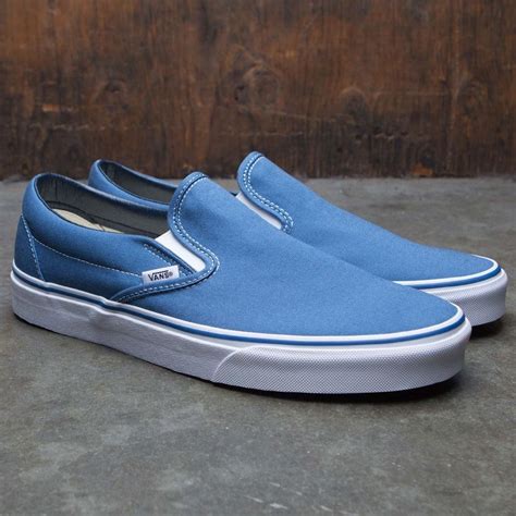 Vans Men Classic Slip On Navy