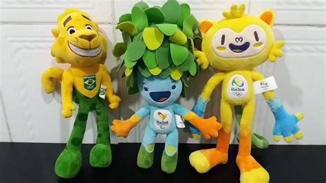 Mascote Ginga Tom Vinicius Rio Olimpiadas Cm Mercado Livre