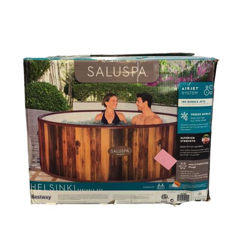 Bestway Saluspa Helsinki Portable Spa 54190E 5 7 Person Hot Tub W Pump NO1904 For Sale From