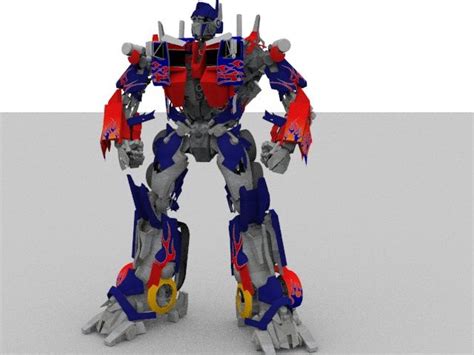 Optimus Prime 3d Models Download Free3d