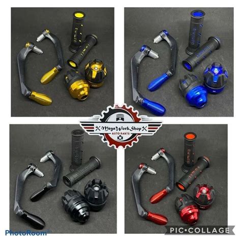 Jual Paket Handgrip 3in1 Proguard Karbon Sabit Jalu As Roda Handgrip