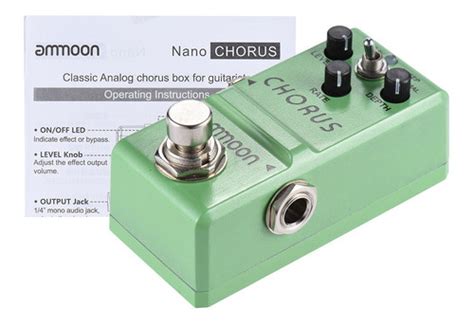 Pedal Efeito Guitarra Ammoon Série Nano Analog Parcelamento sem juros