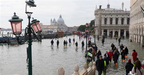 Venice Floods Cause Mayor To Declare State Of Emergency