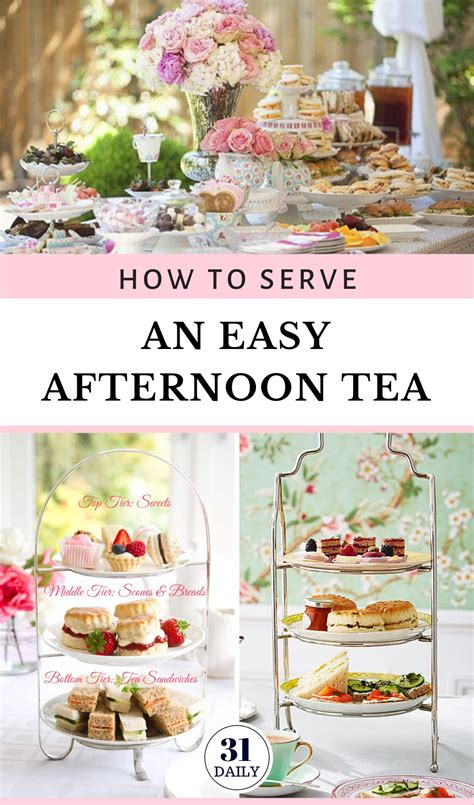 How To Serve An Easy Afternoon Tea Weve Gathered The Best Ideas From