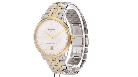 Tissot T Classic Carson Premium Powermatic 80 T1224072203100 Sku 9297029 Youtube