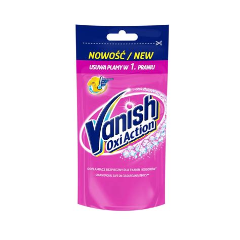 Vanish Oxi Action Odplamiacz Do Tkanin W P Ynie Saszetka Ml Vanish