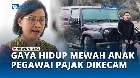 Sri Mulyani Kecam Gaya Hidup Mewah Anak Pegawai Pajak Yang Aniaya Putra