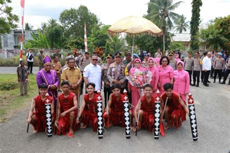 Kunjungan Kapolda Sulut Pastikan Pengamanan Pemilu 2024 Di Kabupaten