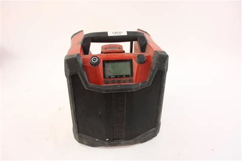 Hilti Cordless Bluetooth Radio And Battery Property Room