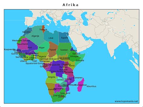 Topografie Afrika Topomania Net