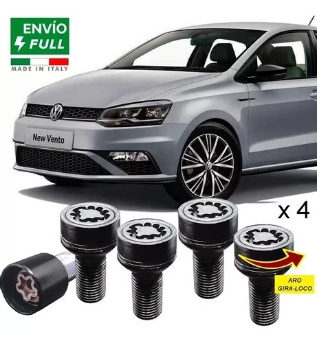 4 Birlos Seguridad 14 X 1 5 Starlock Nuevo Vw Vento Full