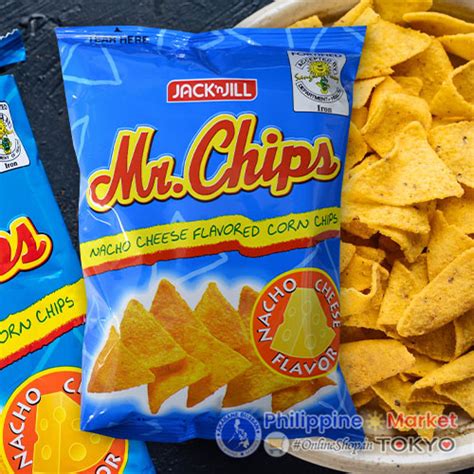 Jack Jill Mr Chips Nacho Cheese 100g Akabane Bussan