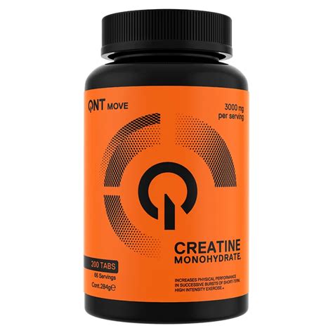 Qnt Creatine Monohydrate Pure Buy Fatburners At