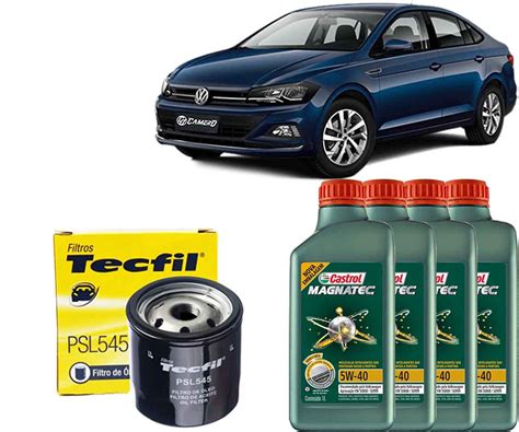 Kit Revis O Troca De Leo W E Filtro Vw Virtus Tsi