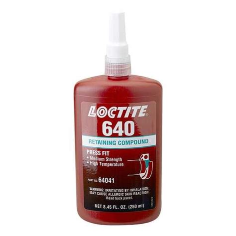 Hardware Specialty Loctite 640 Moderate Strength Retaining Compound