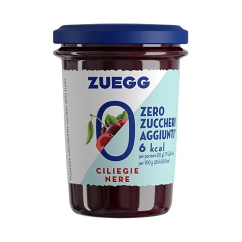 ZUEGG Confettura Alle Ciliegie Nere Zero Zuccheri Aggiunti ALDI