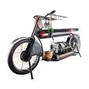 Motorrad Bike Design Bar Weinregal Mit Glashalter 183 Cm