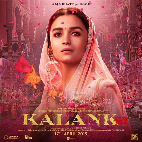 Alia Bhatt New Poster From Kalank Social News Xyz