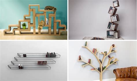 Creative Bookshelves And Unique Bookcases That Put A Spin On Storage