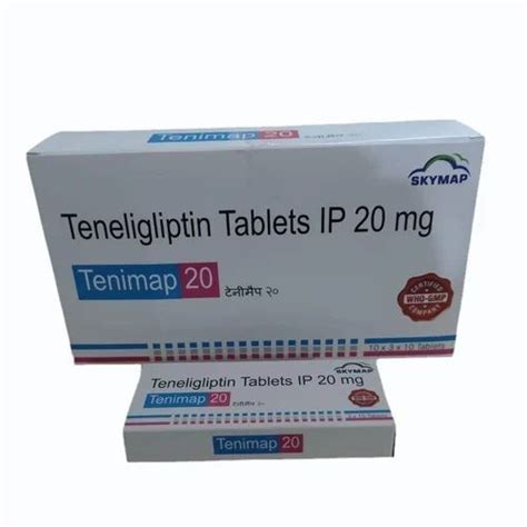 Tenimap 20 Teneligliptin Tablet At ₹ 129box Ziten Tablet In Rupnagar