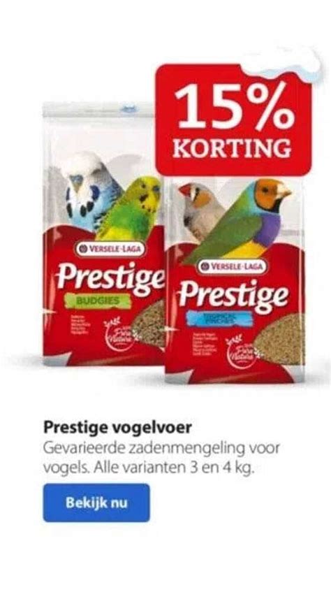 Prestige Vogelvoer Aanbieding Bij Boerenbond 1Folders Nl