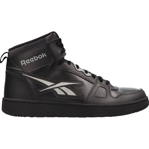 Reebok Resonator Mid Baskets Grande Taille Noir Grandes Shoes