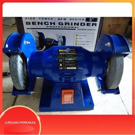 Bench Grinder Mollar Mesin Gerinda Duduk Inch German Technology