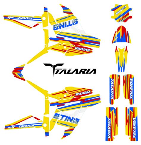 Graphic Decals Talaria Sting Mx3 And R Mx4 Vintage Armysctv