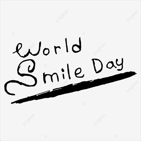 Happy Smile Day Vector Art Png Smile Day Smile Day World Smile