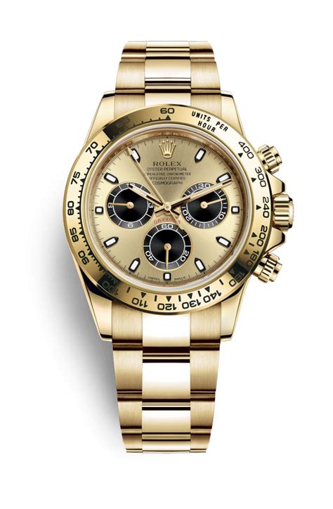 Rolex 116508 0014 Cosmograph Daytona Yellow Gold Champagne WatchBase