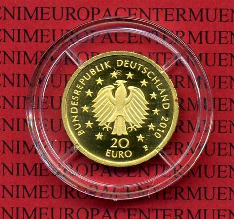 Euro Goldm Nze Unze Deutschland Brd Euro Gold F