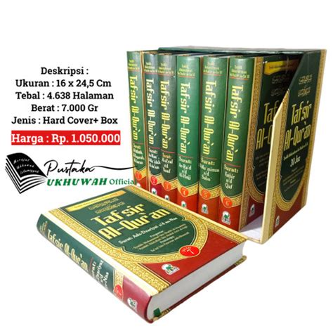 Jual Tafsir Al Quran Tafsir As Sadi Tafsir As Sa Di Jilid Box