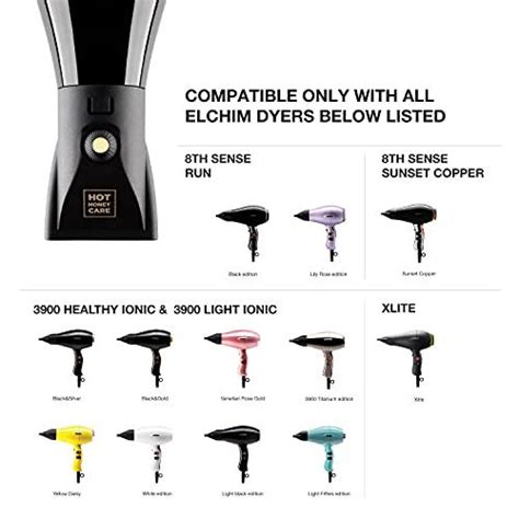 Elchim Hot Honey Care Anti Frizz And Hair Gloss System For Dry Damaged Hair Hair Serum And