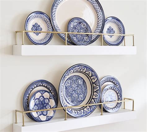 Isla Plate Display Wall Rack Pottery Barn