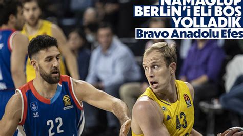 Anadolu Efes Alba Berlin i mağlup etti