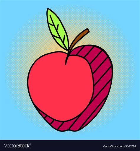 Pop Art Apple