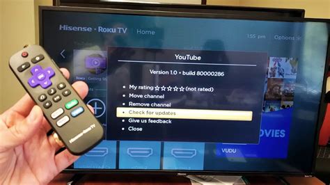 How To Update Apps On Hisense Smart Tv Roku Tv Youtube