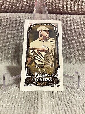 2024 Allen And Ginter Babe Ruth Mini Brooklyn Bridge Short Print 25 EBay