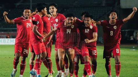 Alami Kenaikan Ini Ranking FIFA Timnas Indonesia Setelah Kalahkan