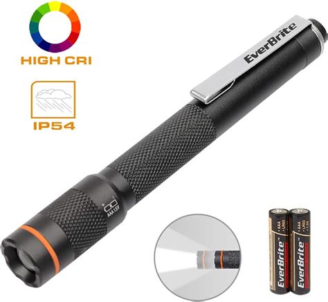 Everbrite Pen Light Flashlight Pocket Led Penlight Cri90 Adjustable