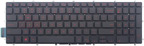 Red Backlit Keyboard For Dell Inspiron 15 Gaming 7567 In Nepal At NPR