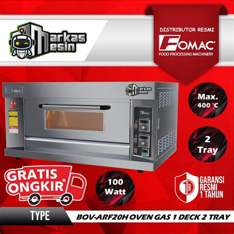 Jual Oven Gas 1 Deck 2 Tray Pemanggang Roti BOV ARF20H BOV ARF20HDT