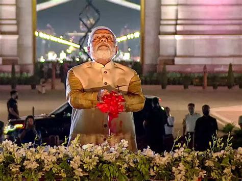 Modi In Pics Pm Modi Inaugurates Kartavya Path At India Gate