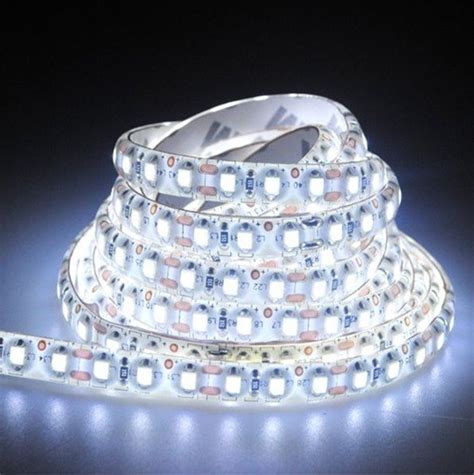 Светодиодная лента Ledtech Smd 2835 120led м 12v Ip65 влагозащита белый