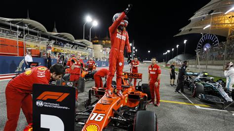 2019 Bahrain Grand Prix Leclercs First Pole Position The Amazing