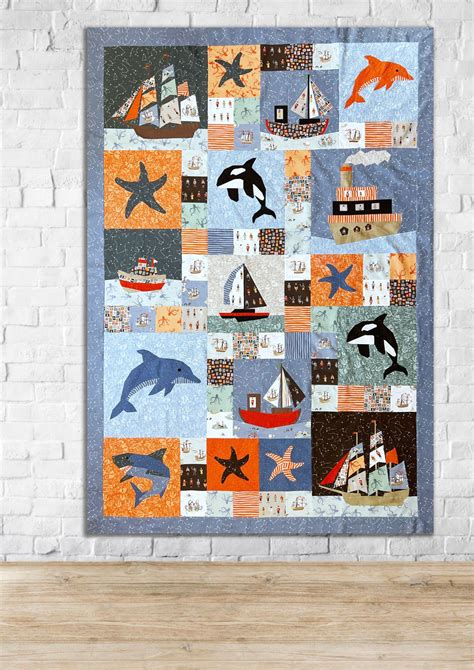 Sail Along Part Quilt Border With Mitered Corners And Final Draw