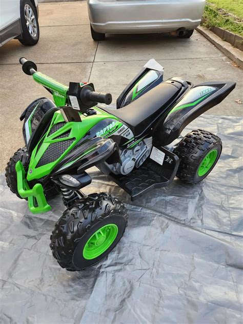 Yamaha 12 Volt Raptor Battery Powered Ride On New Custom Graphic Design For For Sale In