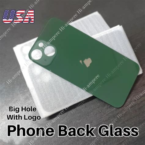 Back Glass Replacement Rear Cover Lot Big Hole For IPhone 15 14 13 12