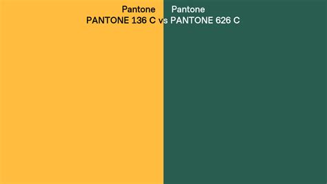 Pantone C Vs Pantone C Side By Side Comparison